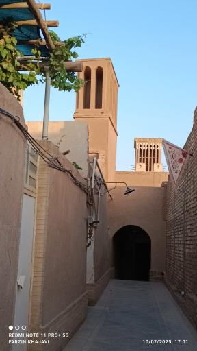 عکس بافت تاریخی شهر یزد(محله فهادان)