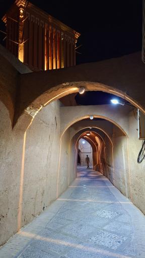 عکس بافت تاریخی شهر یزد(محله فهادان)