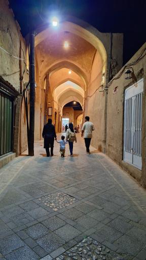 عکس بافت تاریخی شهر یزد(محله فهادان)