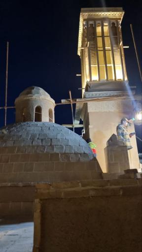 عکس بافت تاریخی شهر یزد(محله فهادان)