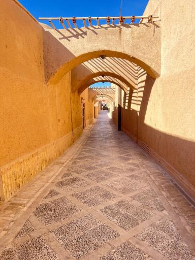 عکس بافت تاریخی شهر یزد(محله فهادان)