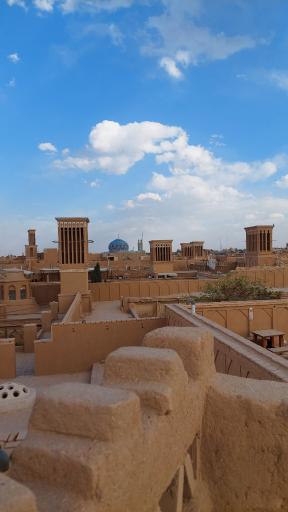 عکس بافت تاریخی شهر یزد(محله فهادان)