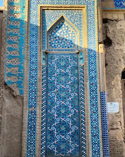 عکس بافت تاریخی شهر یزد(محله فهادان)