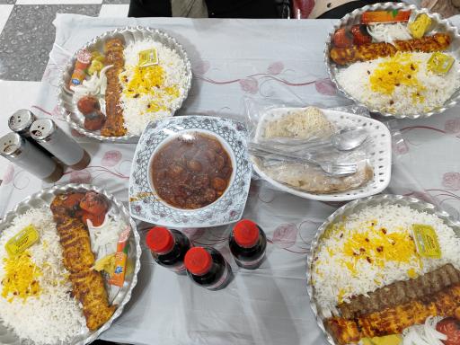 عکس رستوران بام ایران
