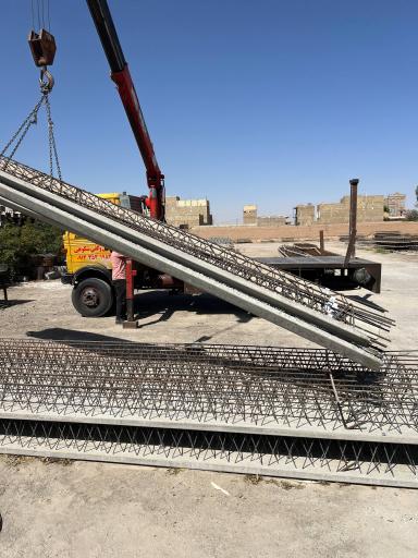 عکس کارگاه تیرچه و بلوک فرافیژایتال 