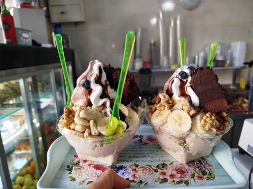 عکس آبمیوه بستنی رضا