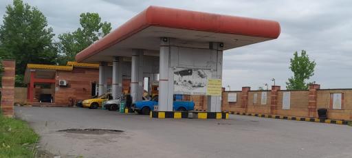 عکس پمپ گاز CNG شهرداری خمام