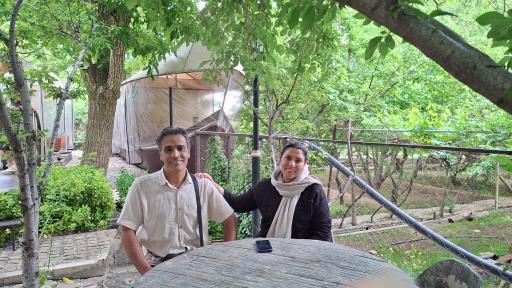 عکس سفره خانه سنتی عطر سیب