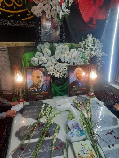 عکس مزار شهید غلامعلی رشید 