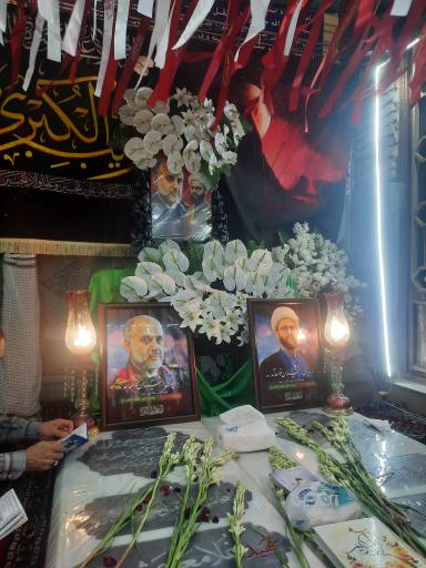 عکس مزار شهید غلامعلی رشید 