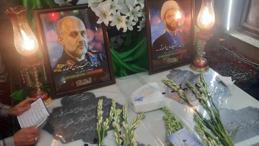 عکس مزار شهید غلامعلی رشید 