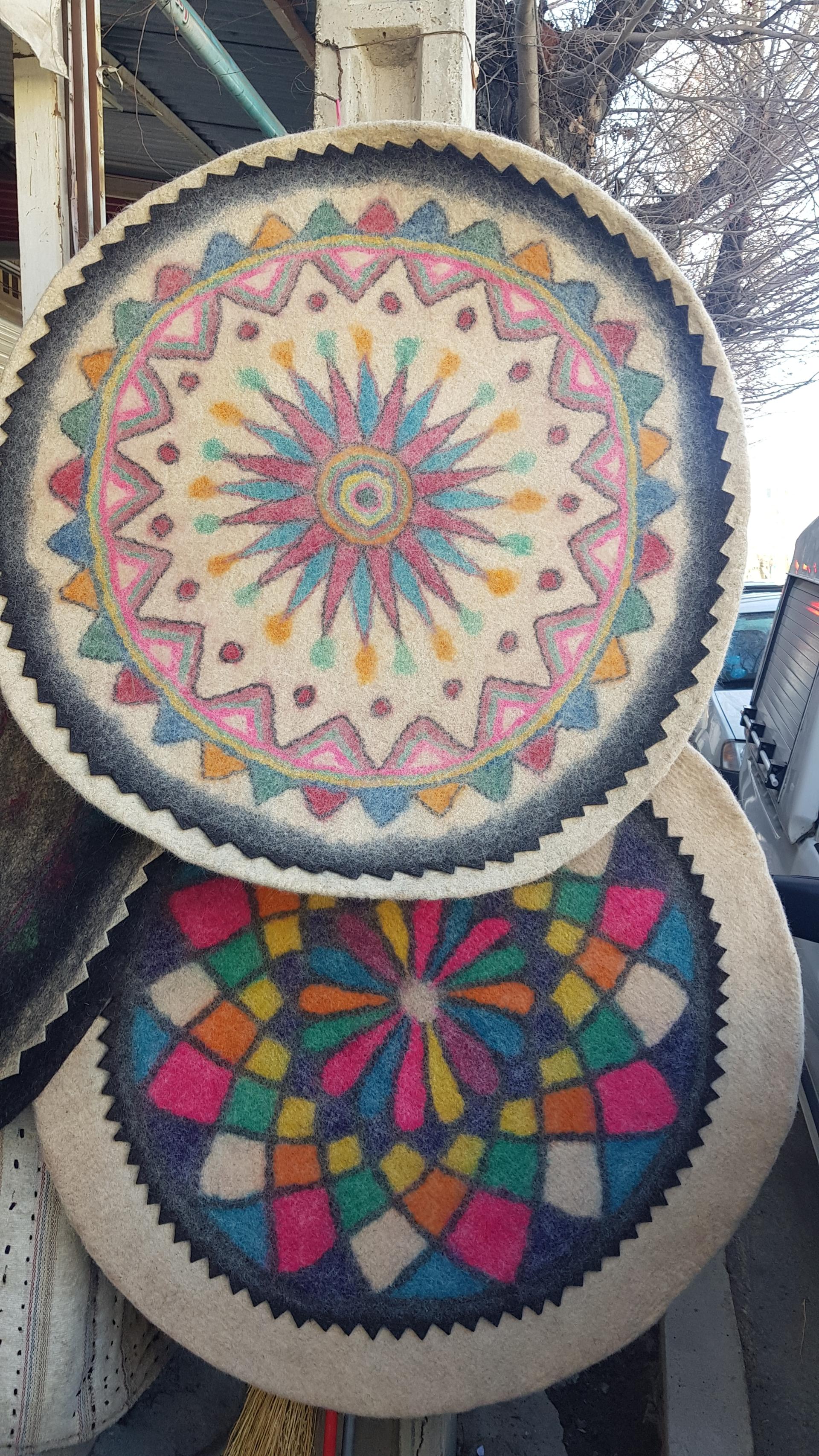 عکس نمدمالی فیروزی