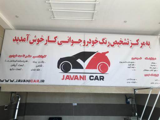 عکس تشخیص رنگ خودرو جوانی