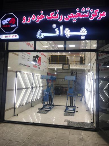 عکس تشخیص رنگ خودرو جوانی