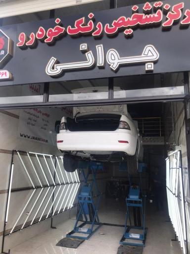 عکس تشخیص رنگ خودرو جوانی