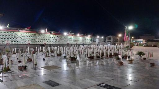 عکس مزار شهید مدافع حرم هادی باغبانی