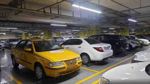 عکس ورودی پارکینگ ایران مال