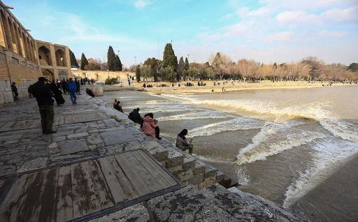 عکس زاینده رود