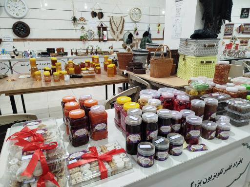 عکس نمایشگاه و مرکز کارآفرینی رویش سبز