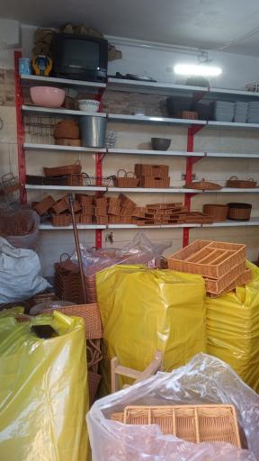 عکس کارگاه سبد بافی زیبافت