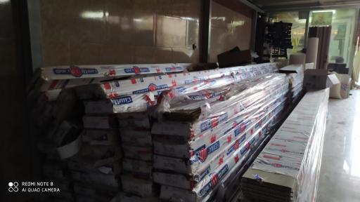 عکس انبار سقف کاذب پارکت و دیوارپوش