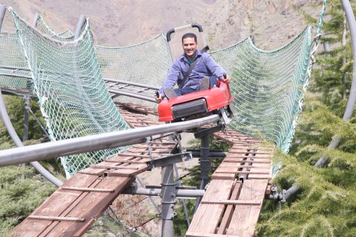 عکس سورتمه دربند تهران