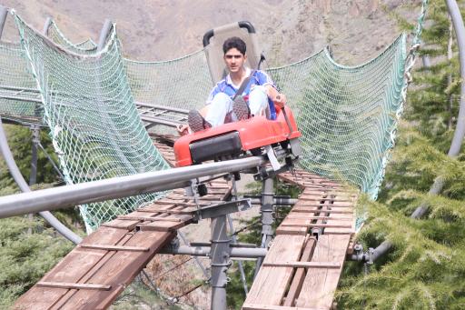 عکس سورتمه دربند تهران