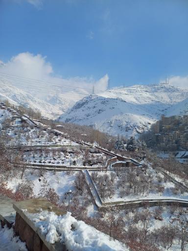 عکس سورتمه دربند تهران