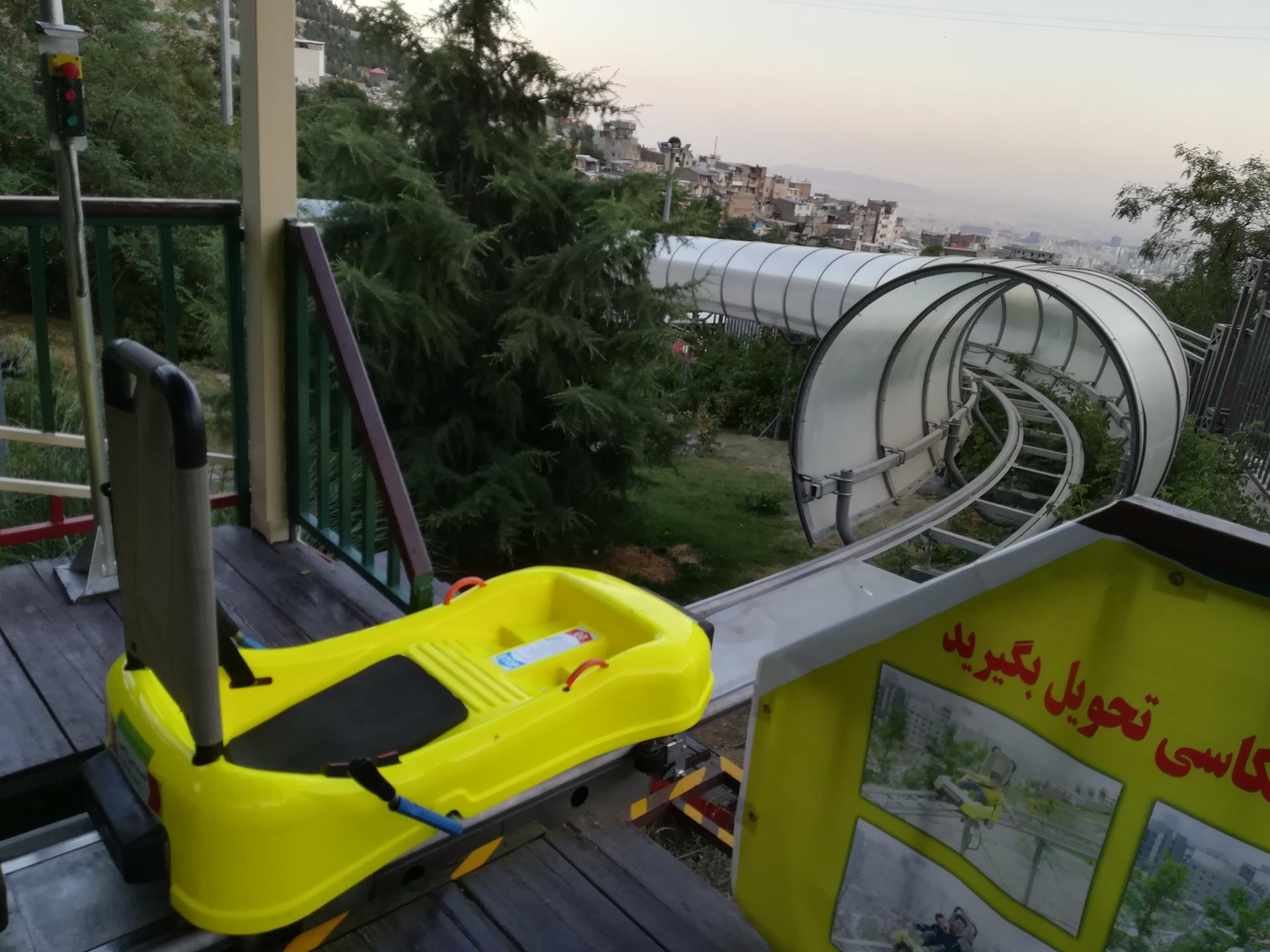 عکس سورتمه دربند تهران