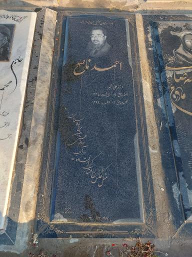 عکس مزار شادروان احمد ناصح