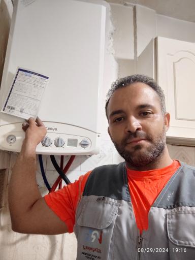 عکس تعمیرات پکیج جیحون