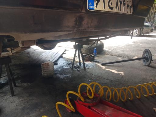 عکس جلوبندی و هیدرولیک سام