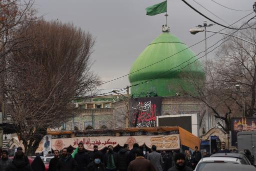 عکس گلزار شهدای چیذر امامزاده علی اکبر