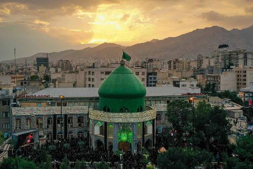 عکس گلزار شهدای چیذر امامزاده علی اکبر