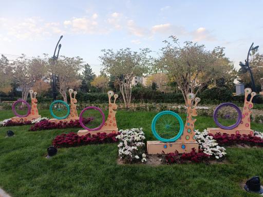 عکس باغ گلها