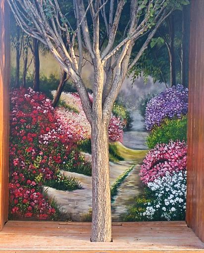 عکس باغ گلها