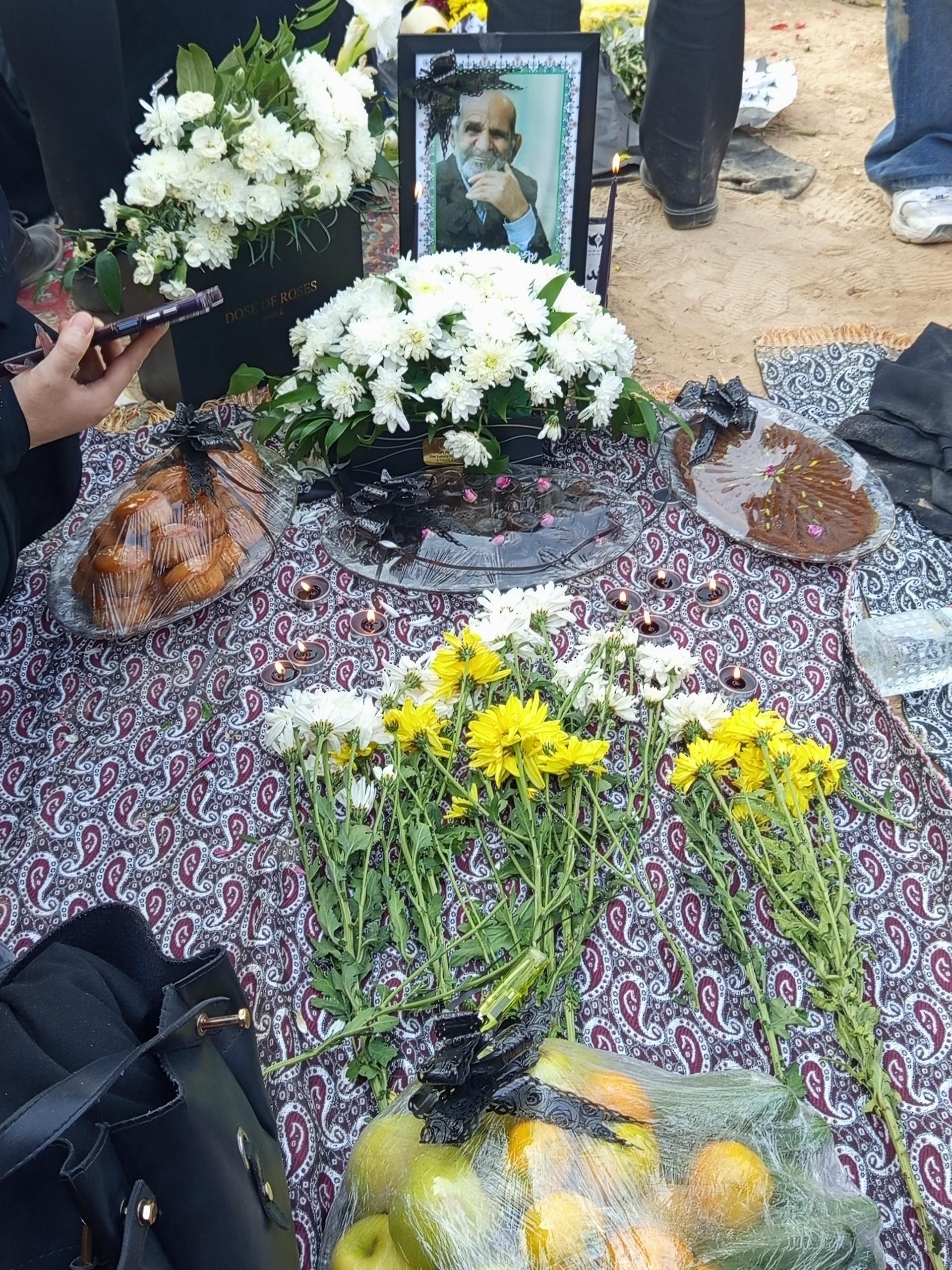عکس مزار قدرت شکرالله پسنگی