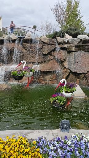 عکس باغ گلها