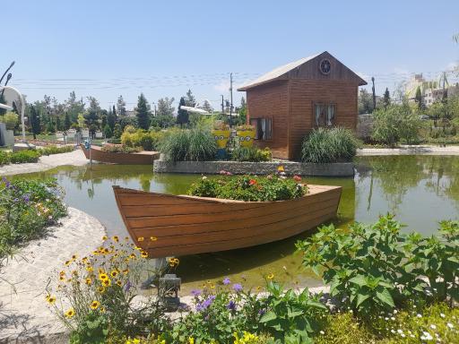 عکس باغ گلها