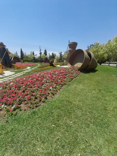 عکس باغ گلها