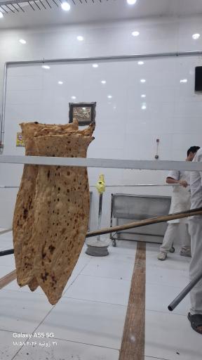 عکس نانوایی سنگک سنتی