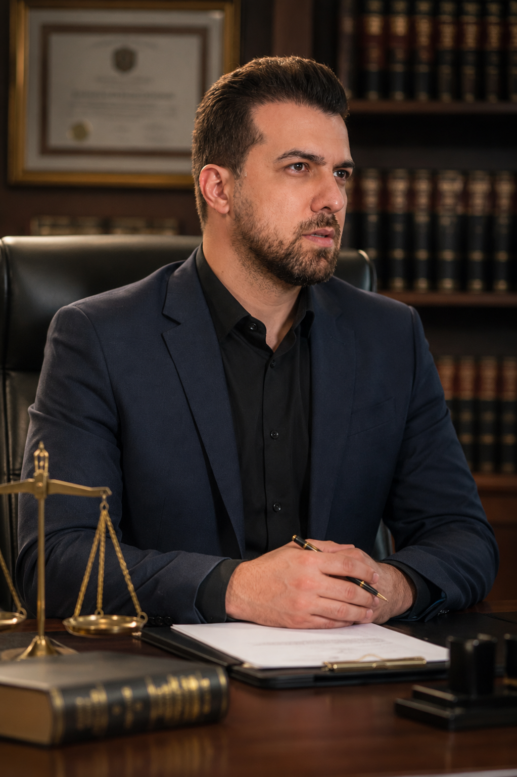 عکس دفتر وکالت امیرعلی زندی