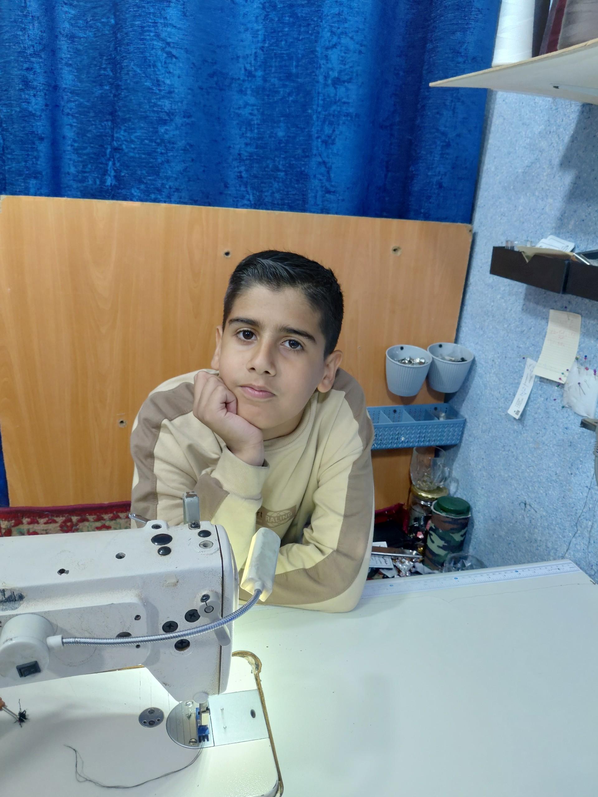 عکس خیاطی ایمان تک