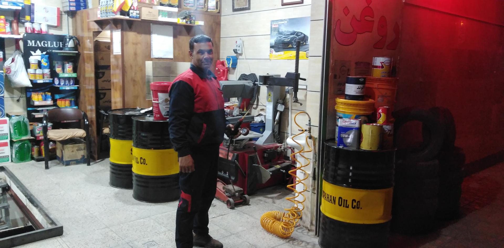 عکس اتو سرویس و خدمات لاستیک عباسی