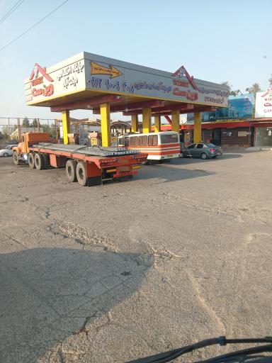 عکس پمپ بنزین دولت آباد