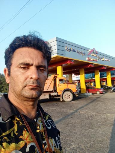 عکس پمپ بنزین دولت آباد