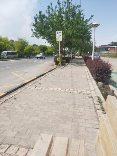 عکس  انتهای بلوار شهید ناصری