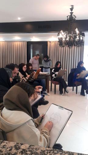 عکس آموزشگاه نقاشی پدیدار