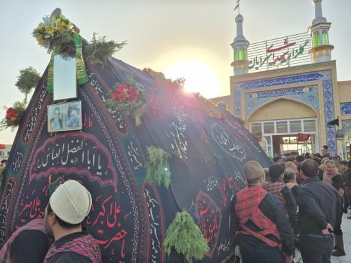 عکس مقبره شهدای سرایان