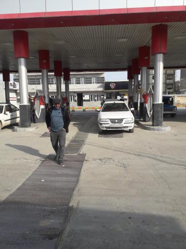 عکس جایگاه سوخت کوه کمری (بنزین و گازوییل و CNG)